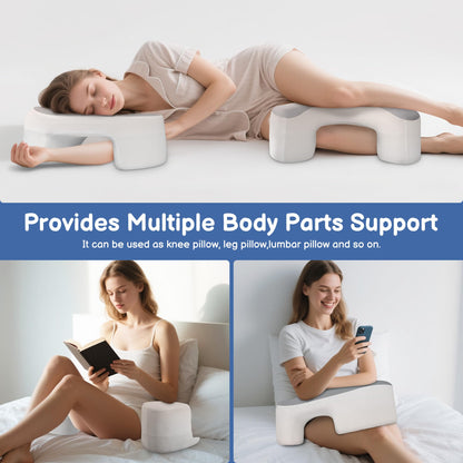 💤Ergonomický boční spací polštář s průramky - opora krku a ramen